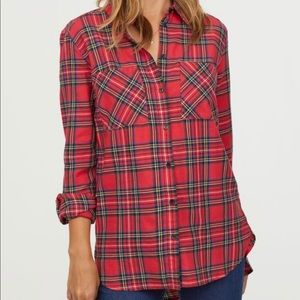 NWT Long sleeve, Plaid, long shirt♥️
